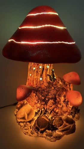 Magic mushroom lamp - magic,