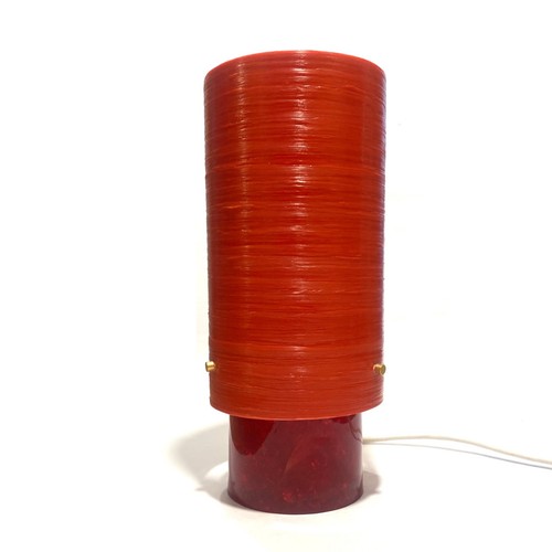 Shattaline tischlampe rotem - tischlampe, in