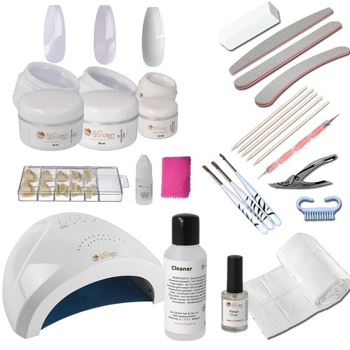 Gel starterset inkl uv led - inkl., uv/led