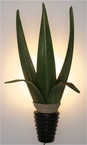 Palmenblatt wandlampe - palmenblatt,